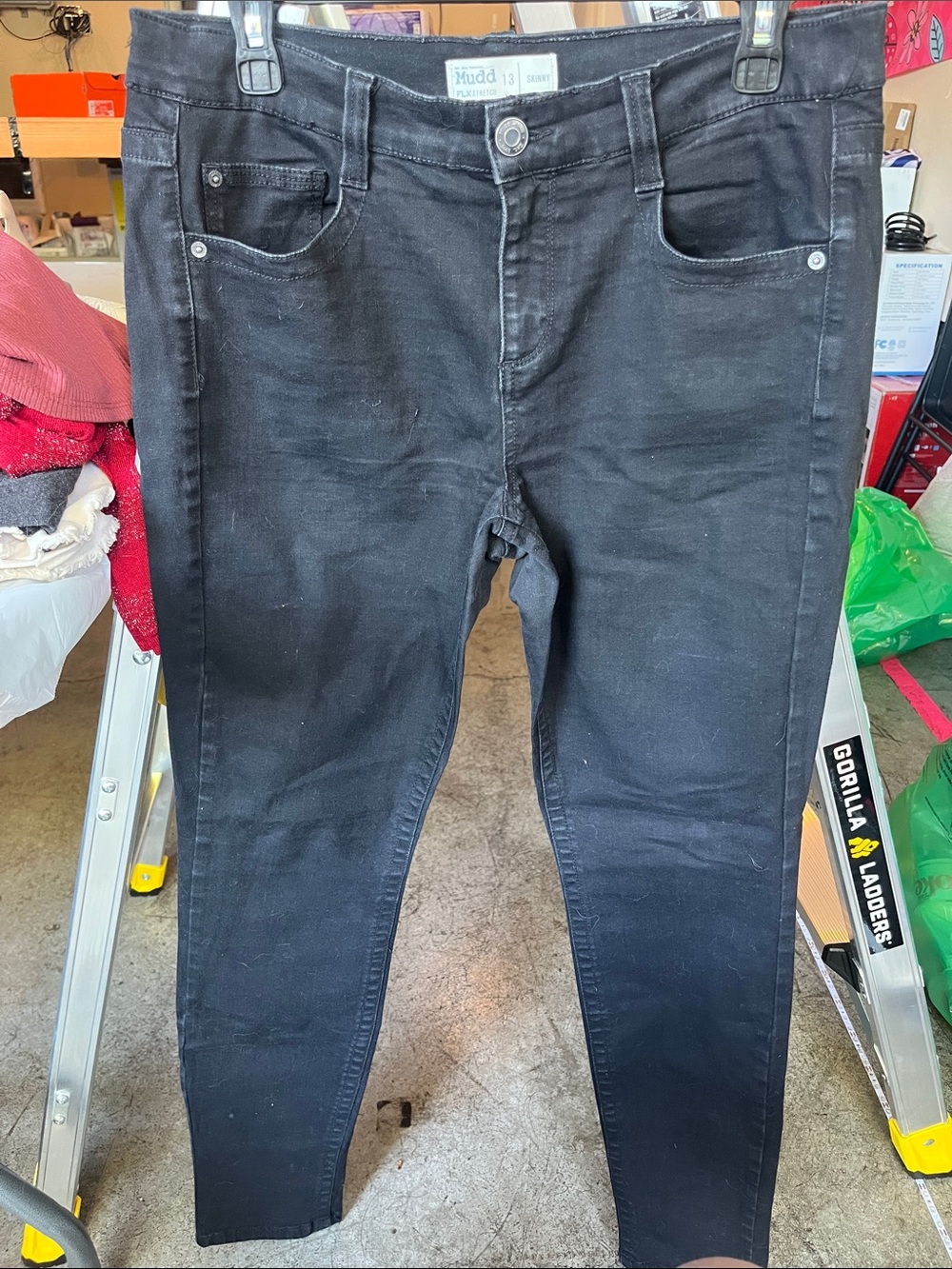 Juniors Mudd Black Skinny Stretch Jeans 13R